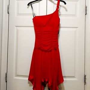 Virbrant Red colored dress